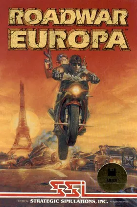 Roadwar Europa box cover front